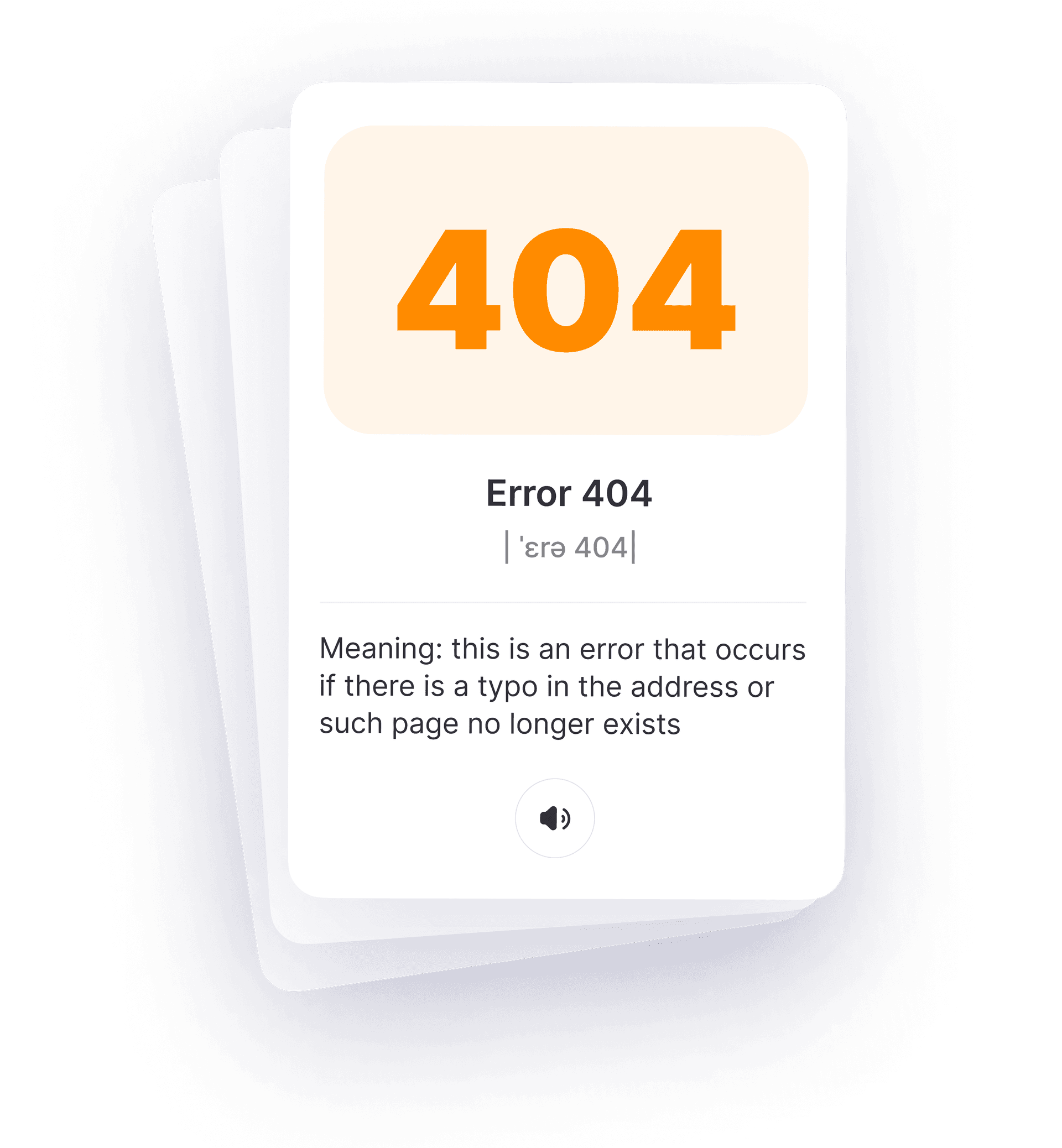 404 - Page not found