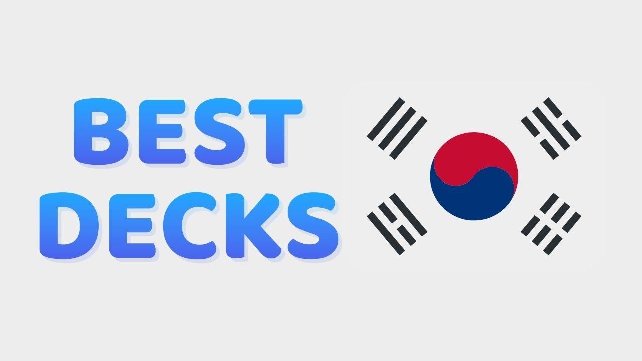 Best Korean Flashcard Decks 2024