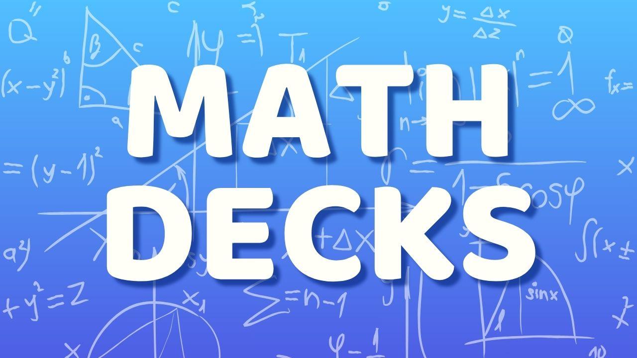Best Math Flashcard Decks