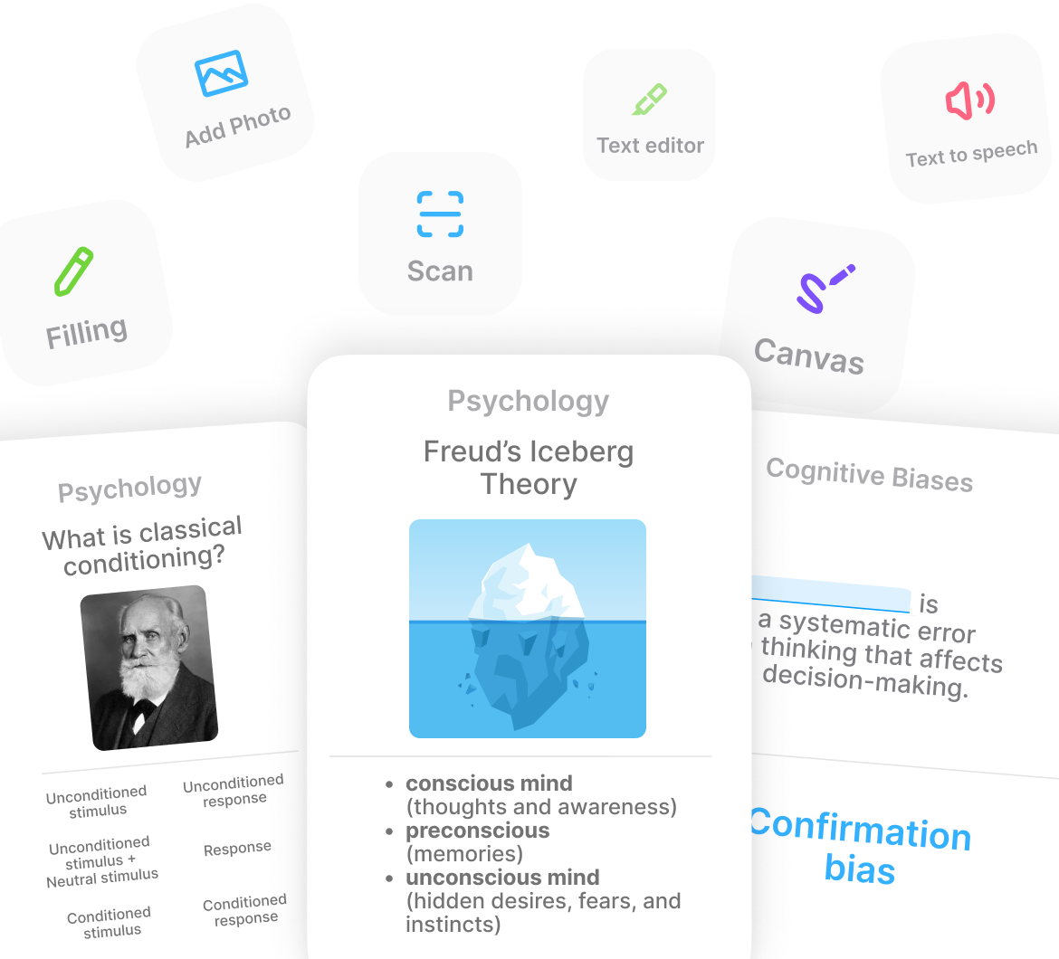 Customize Your Psychology Flashcards